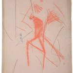 无题  纸上作品 62.5x45cm(Front)