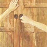 黄美 自述3 130×97cm   145.8×58cm   1997