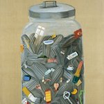 罐 油画 2003 150x190cm 