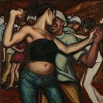 周末  布面油画  70x70cm 2006