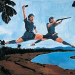 场 景4  布面油画  90 x 120cm 2005