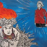 女英雄  布面油画  200x240cm 2005