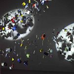 从瓴萁    尘埃    装置    500x100cm   2007