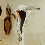 杨识宏 在之间I  183x122cm  布面丙烯  2005年 