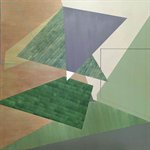 余晓 一百乘一百的二次分离 Double Separations of One Hundred By One Hundred 丙烯画布200x200 Acrylic on canvas 2015